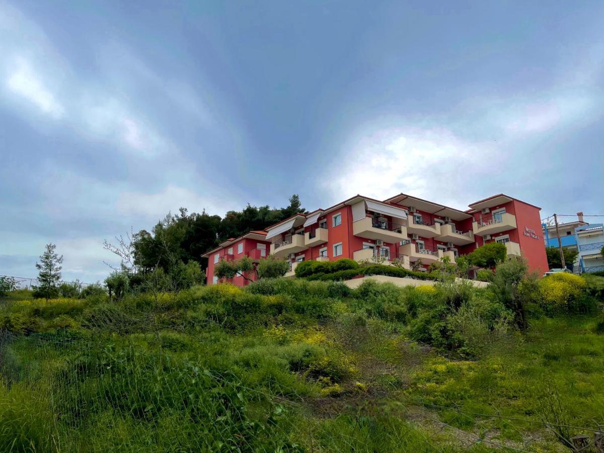 Hotel Sun Sight Pefkochori Exteriör bild