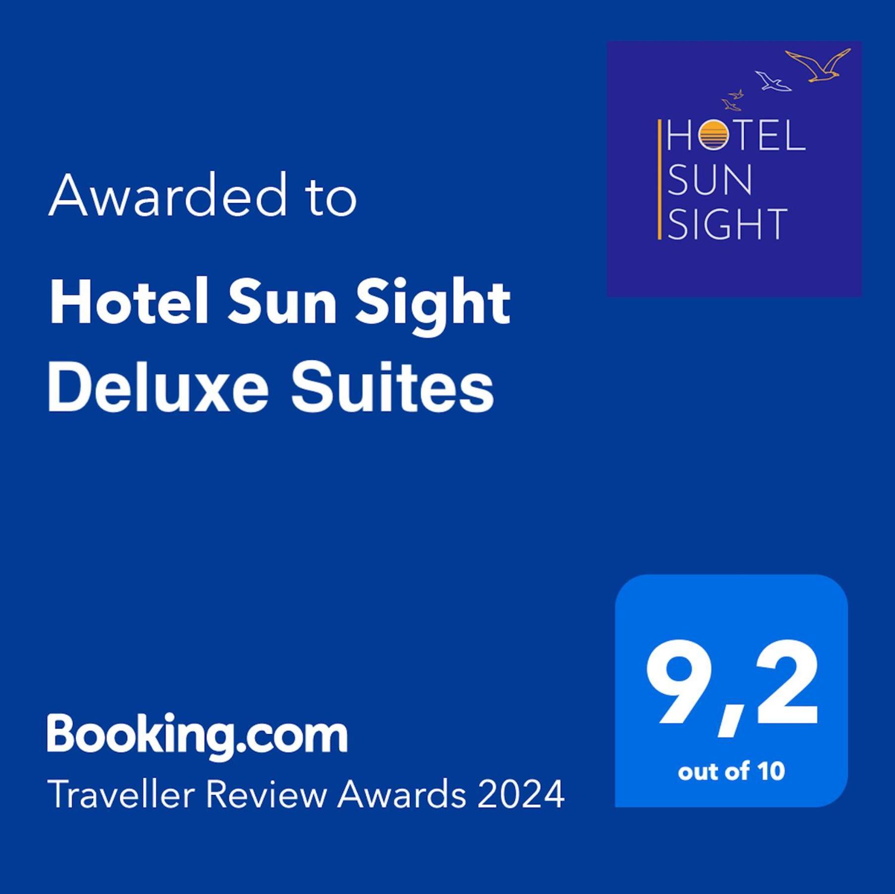 Hotel Sun Sight Pefkochori Exteriör bild